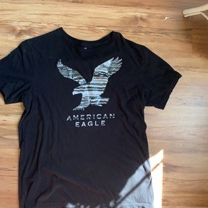 men’s American eagle tshirt wore once.